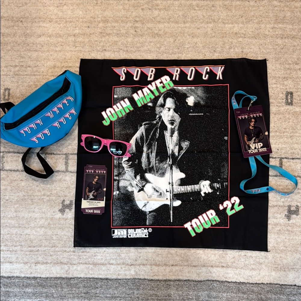John Mayer Sob Rock VIP Merch
